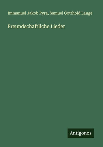 Freundschaftliche Lieder