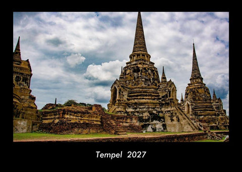 Tempel  2027 Fotokalender DIN A3