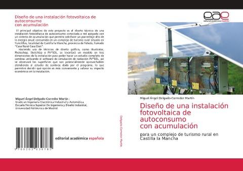 Diseño de una instalación fotovoltaica de autoconsumo con acumulación