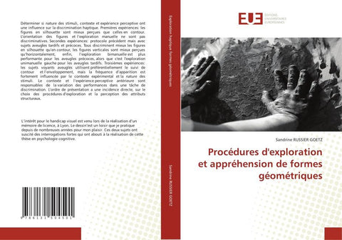 Procédures d'exploration et appréhension de formes géométriques