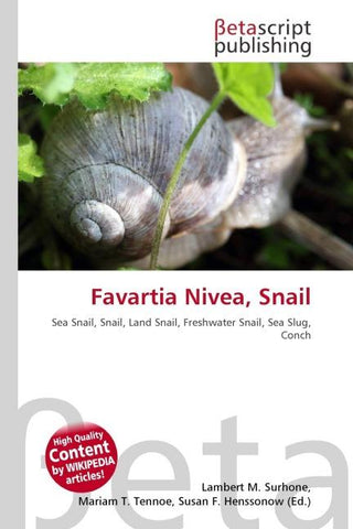 Favartia Nivea, Snail