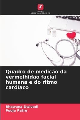 Quadro de medição da vermelhidão facial humana e do ritmo cardíaco