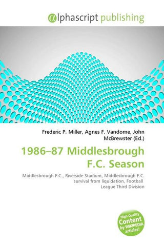 1986-87 Middlesbrough F.C. Season
