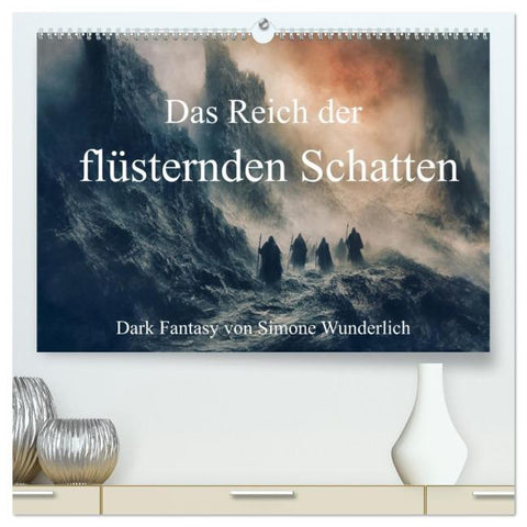 Das Reich der flüsternden Schatten (hochwertiger Premium Wandkalender 2026 DIN A2 quer), Kunstdruck in Hochglanz