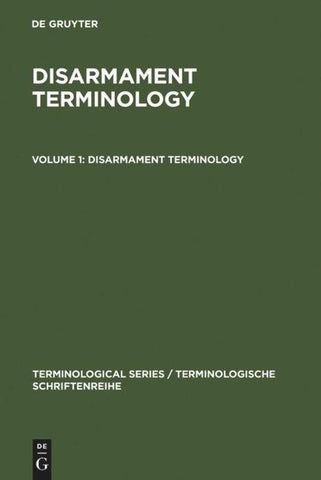 Disarmament Terminology