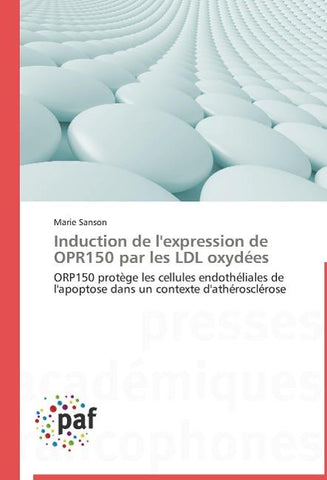 Induction de l'expression de OPR150 par les LDL oxydées