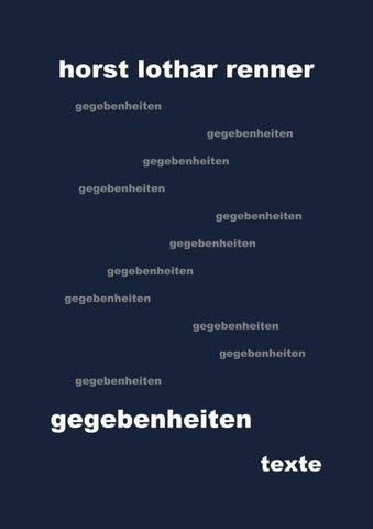 gegebenheiten