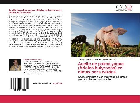Aceite de palma yagua (Attalea butyracea) en dietas para cerdos
