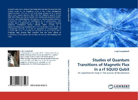 Studies of Quantum Transitions of Magnetic Flux in a rf SQUID Qubit