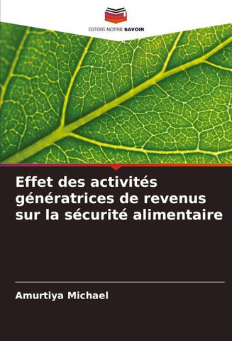 Effet des activités génératrices de revenus sur la sécurité alimentaire