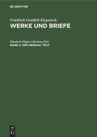 Der Messias. Text
