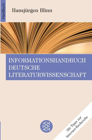 Informationshandbuch Deutsche Literaturwissenschaft