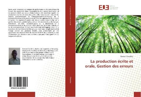 La production écrite et orale, Gestion des erreurs