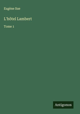 L'hôtel Lambert