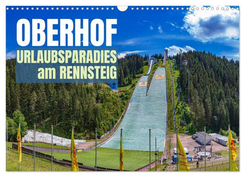 Oberhof - Urlaubsparadies am Rennsteig (Wandkalender 2026 DIN A3 quer), CALVENDO Monatskalender