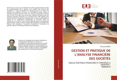 GESTION ET PRATIQUE DE L'ANALYSE FINANCIÈRE DES SOCIÉTÉS