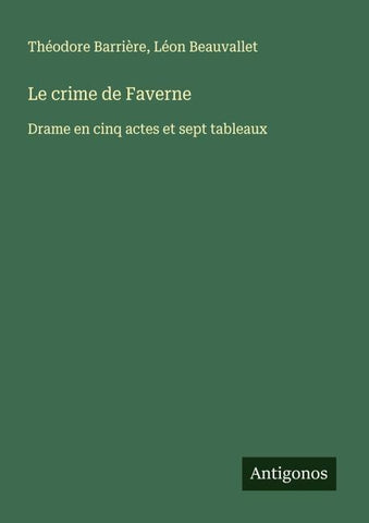 Le crime de Faverne
