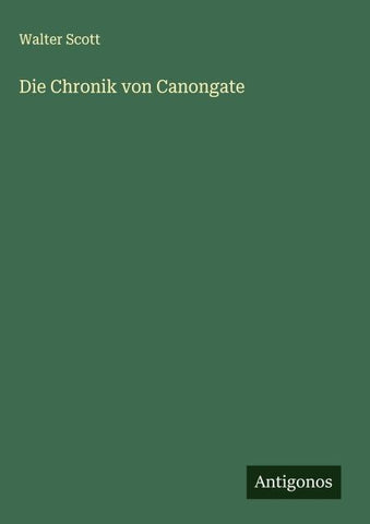 Die Chronik von Canongate
