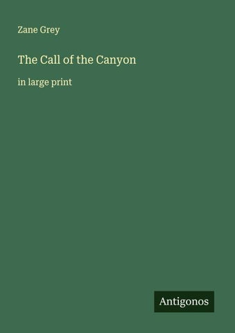 The Call of the Canyon