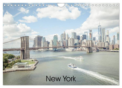 New York (Wandkalender 2026 DIN A4 quer), CALVENDO Monatskalender