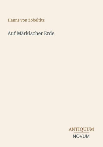 Auf Märkischer Erde