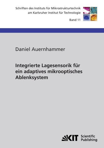 Integrierte Lagesensorik für ein adaptives mikrooptisches Ablenksystem