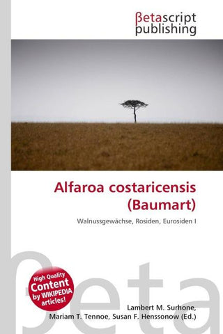Alfaroa costaricensis (Baumart)