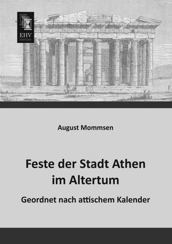 Feste der Stadt Athen im Altertum