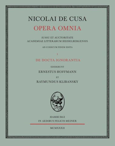 De docta ignorantia