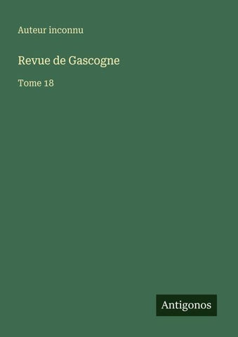 Revue de Gascogne