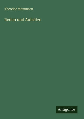 Reden und Aufsätze