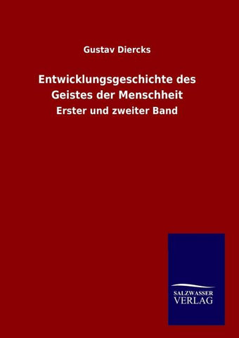 Entwicklungsgeschichte des Geistes der Menschheit