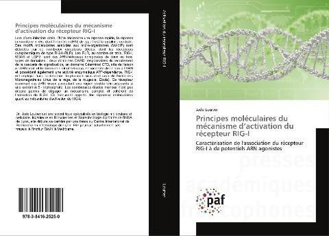 Principes moléculaires du mécanisme d'activation du récepteur RIG-I