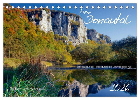 Mein Donautal (Tischkalender 2026 DIN A5 quer), CALVENDO Monatskalender