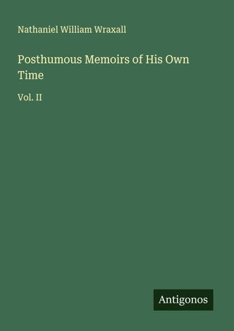 Posthumous Memoirs of His Own Time