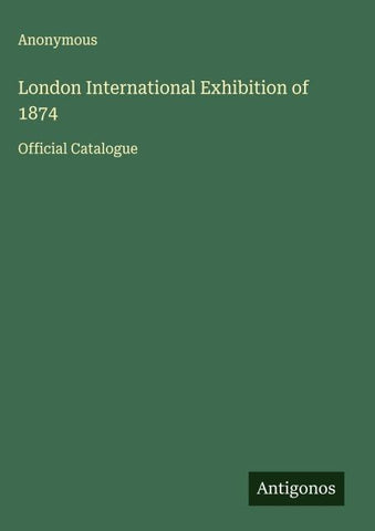 London International Exhibition of 1874