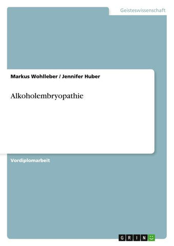 Alkoholembryopathie