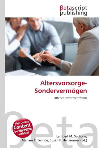 Altersvorsorge-Sondervermögen