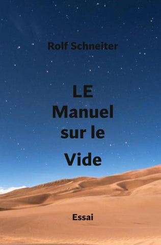 LE Manuel sur le Vide
