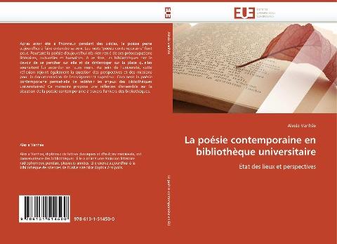 La poésie contemporaine en bibliothèque universitaire