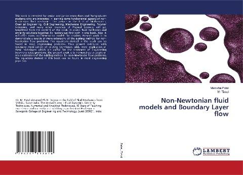 Non-Newtonian fluid models and Boundary Layer flow