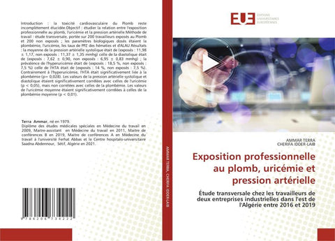 Exposition professionnelle au plomb, uricémie et pression artérielle