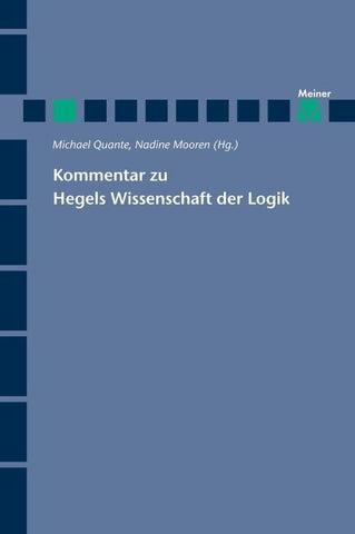 Kommentar zu Hegels Wissenschaft der Logik