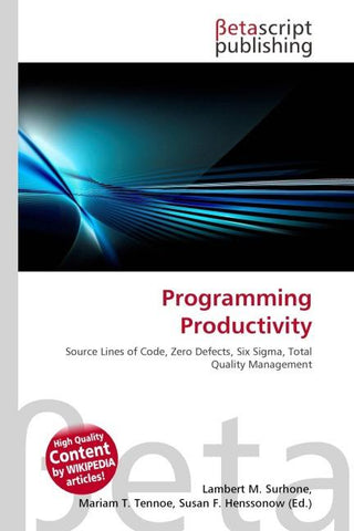 Programming Productivity