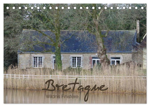 Bretagne - Wildnis Finistère (Tischkalender 2026 DIN A5 quer), CALVENDO Monatskalender