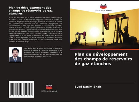 Plan de développement des champs de réservoirs de gaz étanches