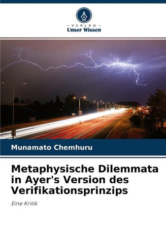 Metaphysische Dilemmata in Ayer's Version des Verifikationsprinzips