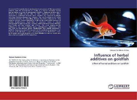 Influence of herbal additives on goldfish