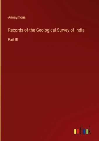 Records of the Geological Survey of India