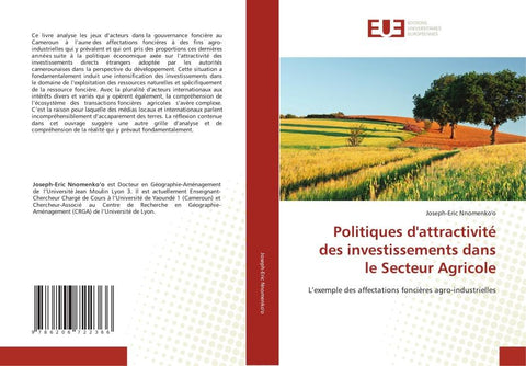 Politiques d'attractivité des investissements dans le Secteur Agricole